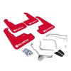 Rally Armor Black Mud Flap Red Logo Subaru WRX / STI Sedan 2015-2021