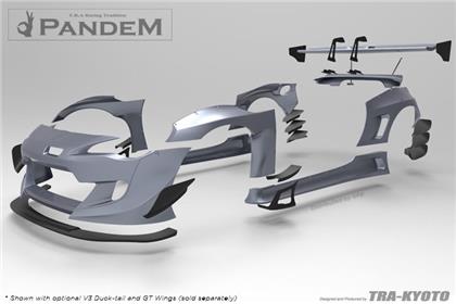 GReddy Pandem V3 Aero / Toyota 86 / Scion FR-S / Subaru BRZ Aero Kit without Wings | gre17010270