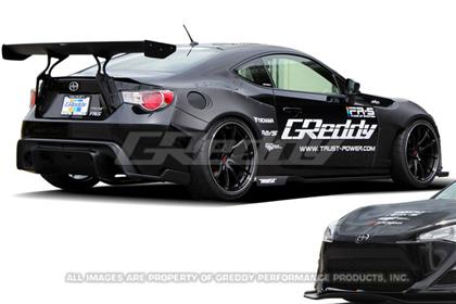 GReddy X Rocket Bunny Rear Over-Fender & Rear Bumper Trim (2 pcs) | gre17010214