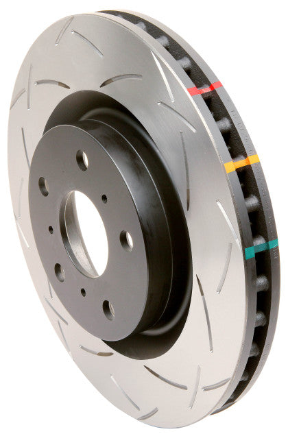 DBA 4000 Series T3 Slotted Front Rotor Subaru STI 04-17 / WRX 08-14 w/ Brembo | 4654S-10