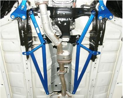 Cusco Power Brace Floor Center Brace Subaru WRX / STI 2008-2014
