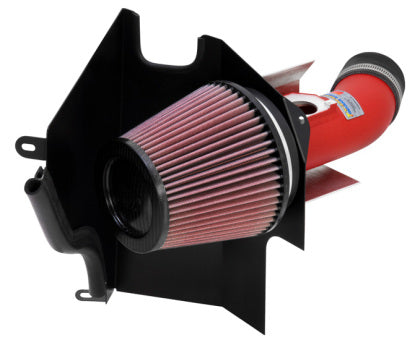 K&N Wrinkle Red Short Ram Intake System Subaru WRX / STI 2002-2007