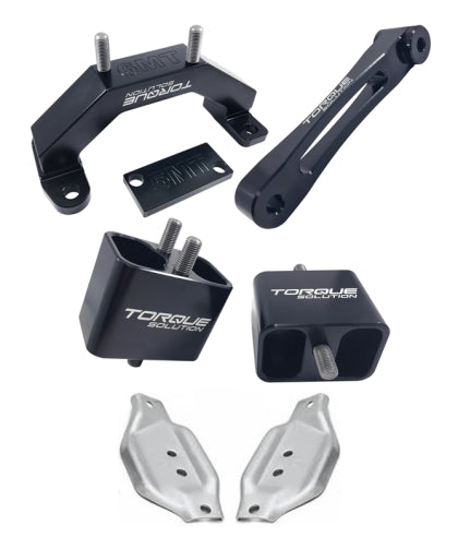 Torque Solution Engine / Transmission / Pitch Mount Set Solid Subaru WRX 2002-2014 / STI 2004-2021