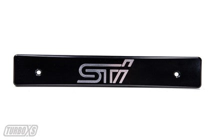 Turbo XS "STI" License Plate Delete Subaru WRX / STI 2015-2021