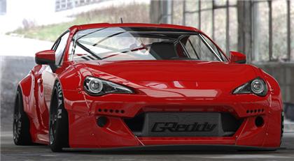 GReddy 13+ Scion FR-S Version 2 Greddy X Rocket Bunny 86 Aero Rear Duck Tail Wing Only | gre17010236
