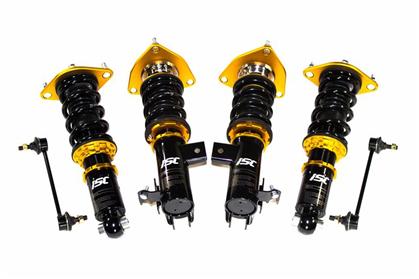 ISC Suspension 2015 Subaru WRX/STI N1 Basic Coilovers w/Track Springs | iscS020B-T