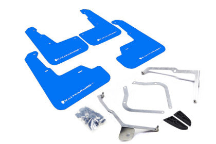 Rally Armor Mud Flap Blue w/ White Logo Subaru WRX / STI Sedan 2015-2021