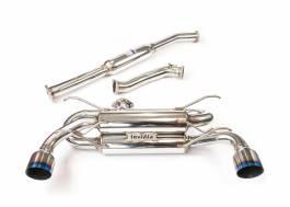 Invidia R400 Gemini Cat Back Exhaust Titanium Tip Subaru BRZ 2013-2022 / Scion FR-S 2013-2016 / Toyota FT-86 2017+ | HS12SST7GM1ST